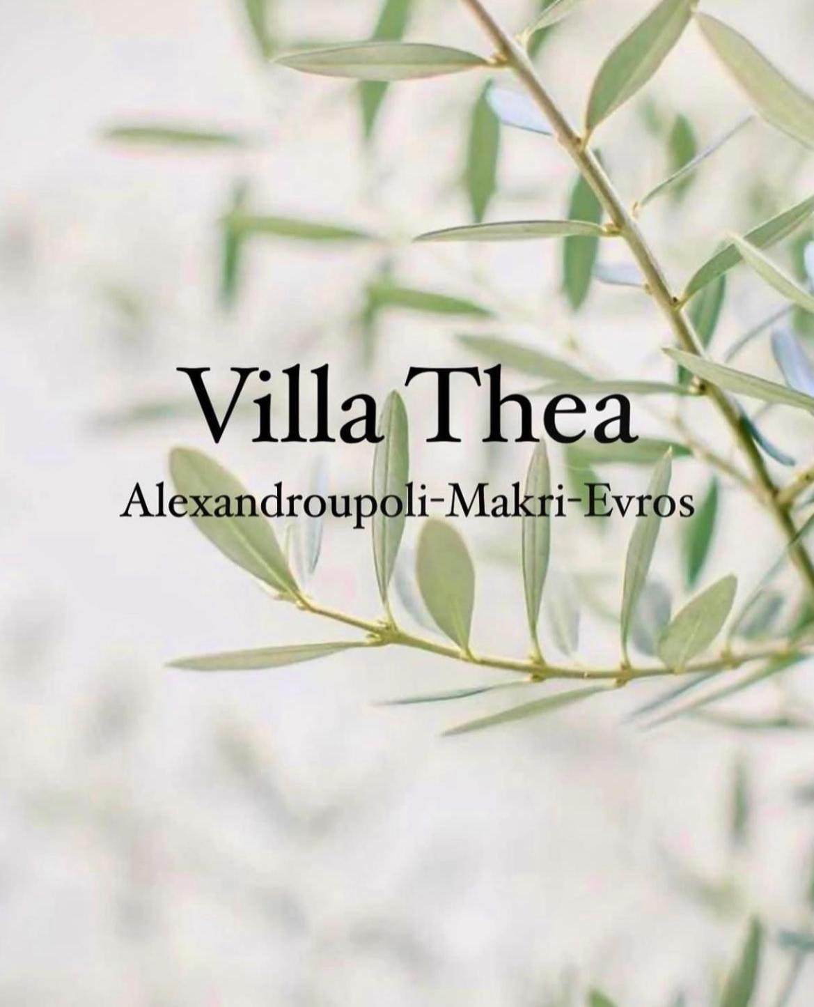 Villa Thea Makri Exteriör bild